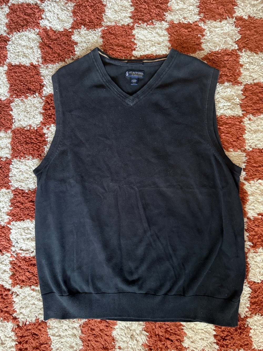 V-neck sweater vest shirt